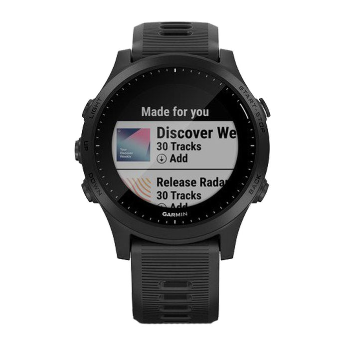 Garmin Forerunner 945 GPS Sport Watch (Black) with Home Fitness Suite Bundle