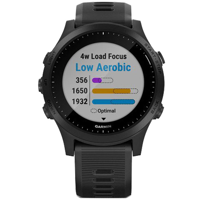 Garmin Forerunner 945 GPS Sport Watch (Black) with Home Fitness Suite Bundle