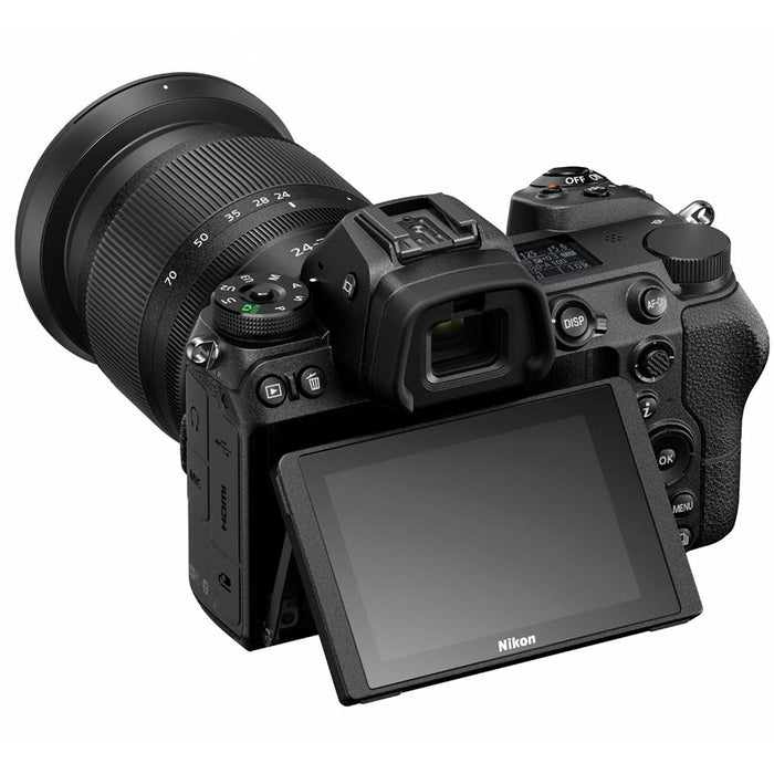 Nikon Z7 Mirrorless Digital Camera 4K with NIKKOR Z 24-70mm F4 S Lens Accessory Bundle