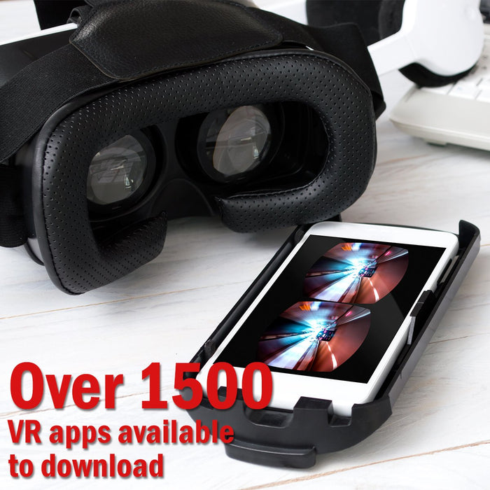 Deco Essentials VR Headset Viewer 3.5" to 6" Android & iPh — Camera