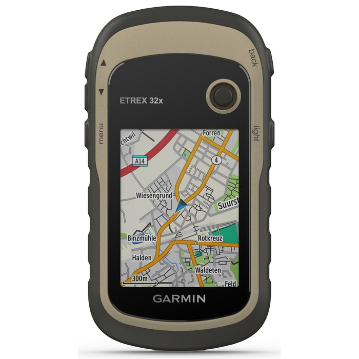 Garmin eTrex 32x: Rugged Handheld GPS with 16GB Camping & Hiking Bundle 010-02257-00