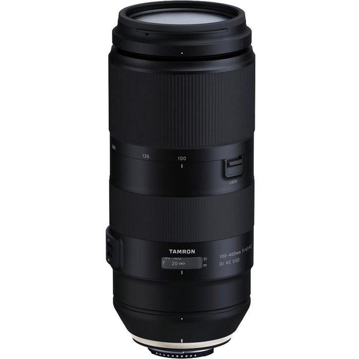 Tamron 100-400mm F/4.5-6.3 Di VC USD Lens for Canon A035 + Tap-in Conosole Backpack Kit