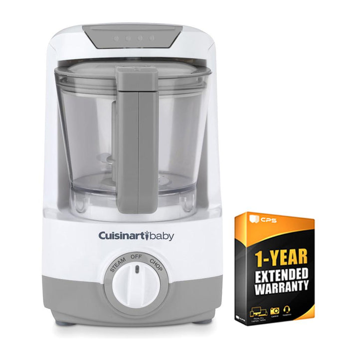 Cuisinart BFM-1000 Baby Food Maker and Bottle Warmer + 1 Year Extended Warranty