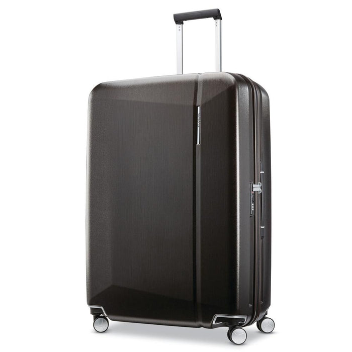 Samsonite Etude Hardside Luggage with 30" Spinner Wheels Black + Scale & Pillow