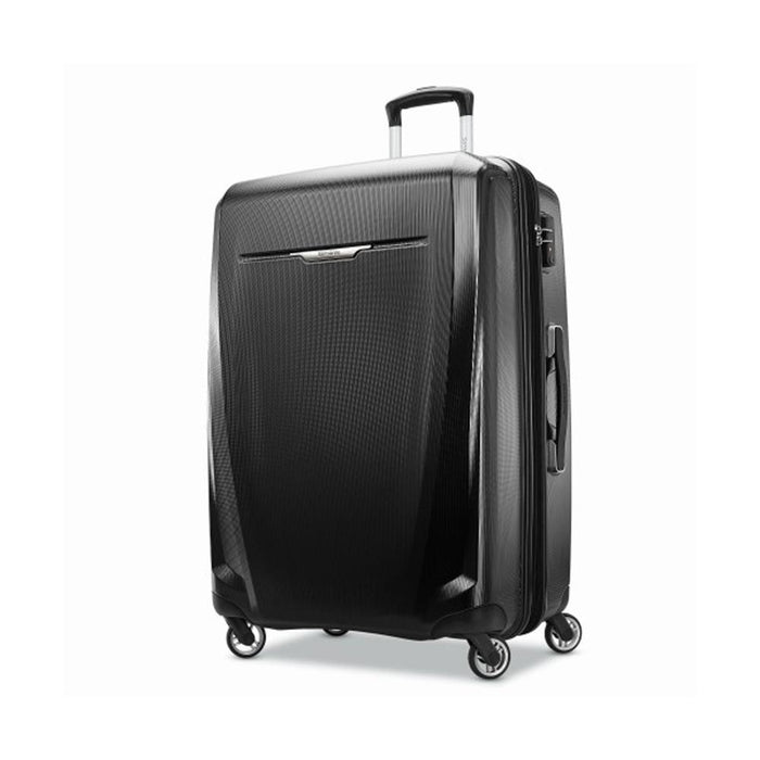 Samsonite Winfield 3 DLX Spinner 56/20 Carry-On Black + Scale & Pillow