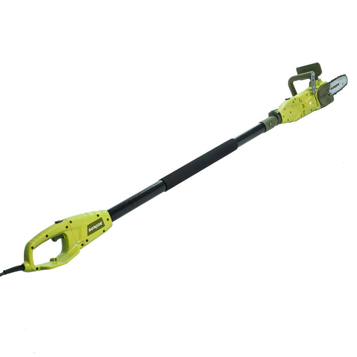 Sun Joe SWJ807E 10 inch 8.0 Amp Electric Convertible Pole Chain Saw (Green)