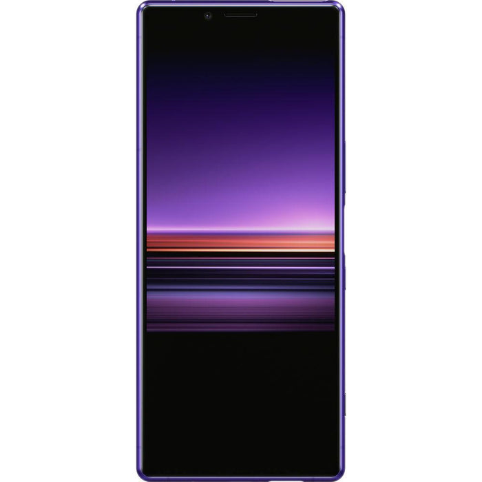 Sony Xperia 1 Unlocked Smartphone 128GB (Purple)w/ Sony Headphones(WH1000XM3)(Silver)