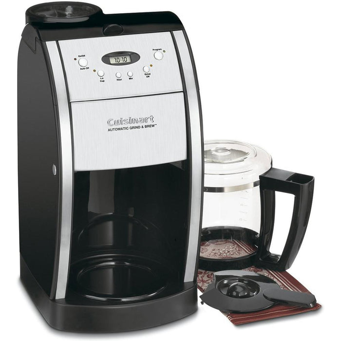 Cuisinart Brew Central 12-Cup Programmable Coffeemaker DGB-550BK - (Renewed)