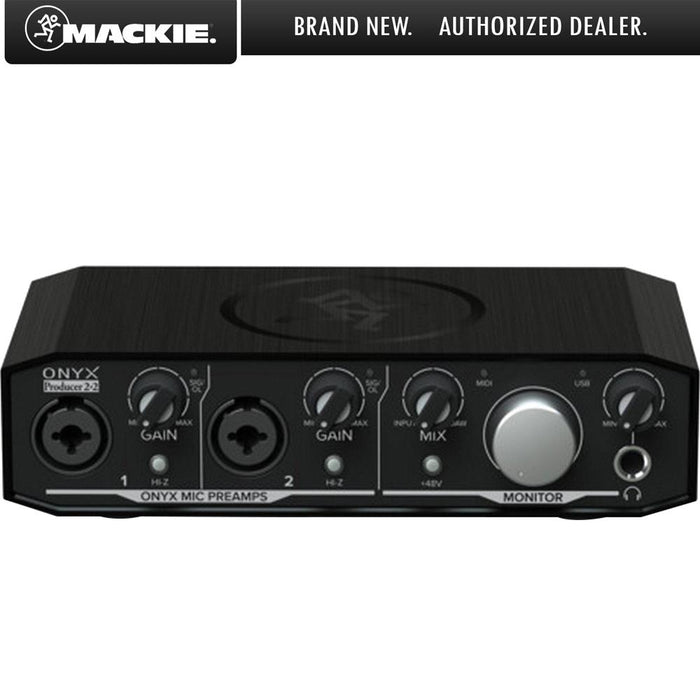 Mackie Onyx Producer 2-2 2x2 USB Audio Interface with MIDI