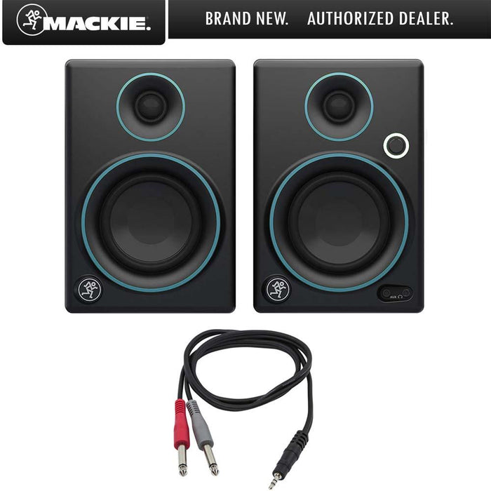 Mackie CR3 CR Series 3" Creative Reference Multimedia Monitors (Pair) w/ Cable