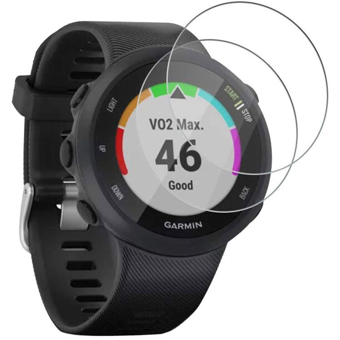 Garmin Forerunner 45 GPS Running Watch 42mm Lava Red + Deco Gear Tempered Glass