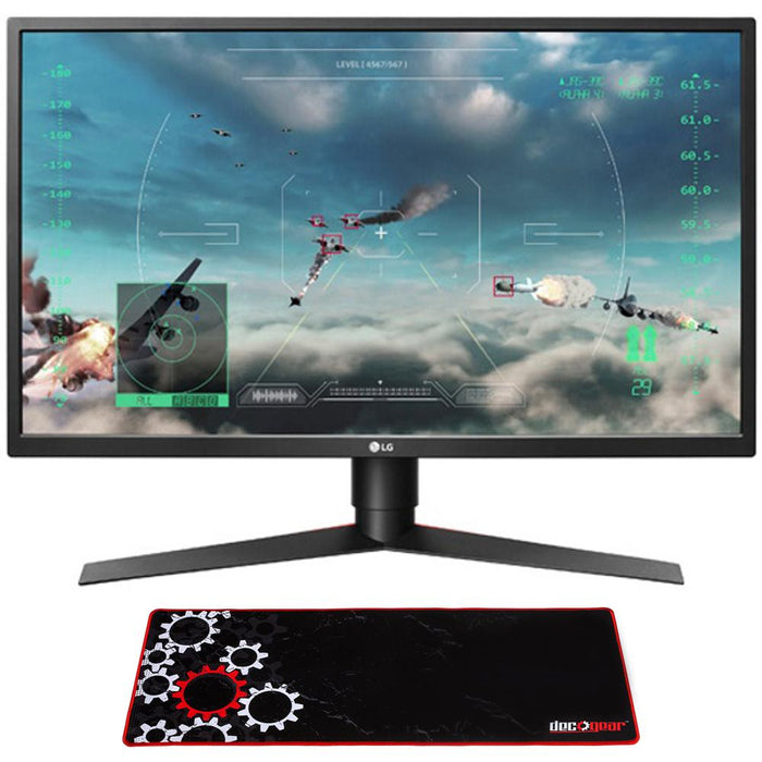 LG 27" Full HD Gaming Monitor 1920 x 1080 16:9 + Deco Gear Mouse Pad