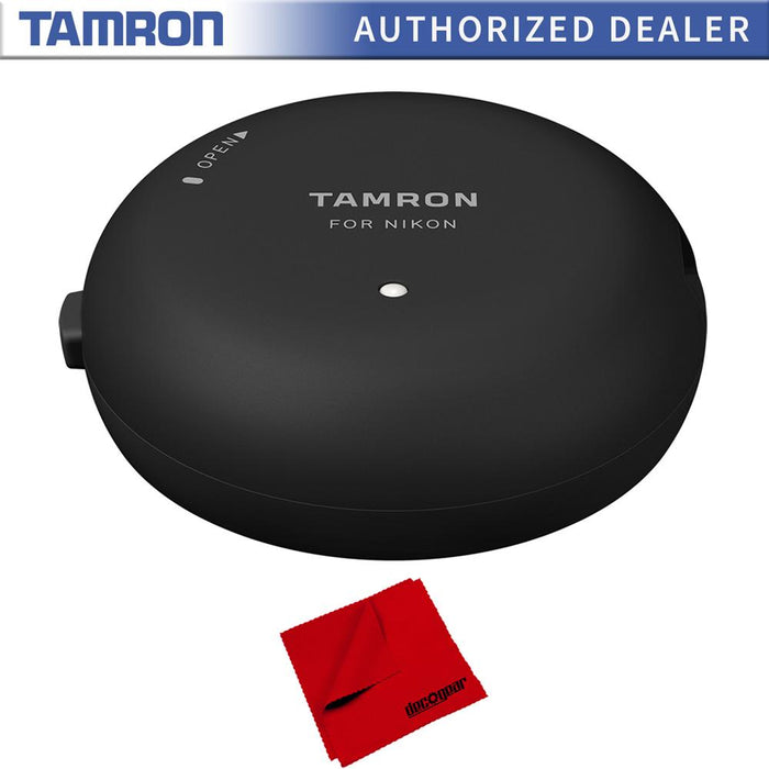 Tamron TAP-In Console Lens Accessory for Nikon Mount +Deco Gear Microfiber Cloth