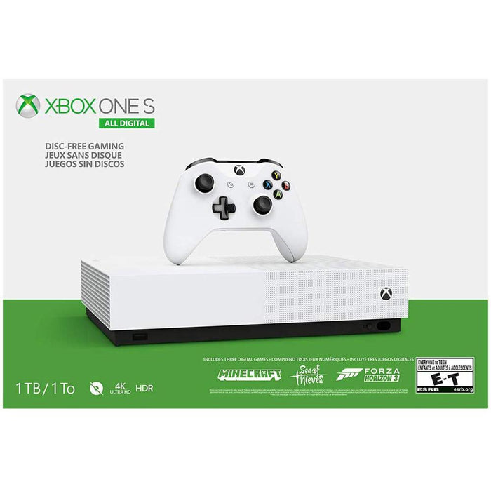 Microsoft 1 TB Xbox One S All Digital Edition with EA Madden NFL 20