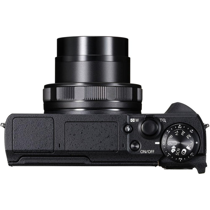Canon PowerShot G5 X Mark II Digital Camera 20.1MP 5x Optical Zoom 4K w/ Travel Bundle