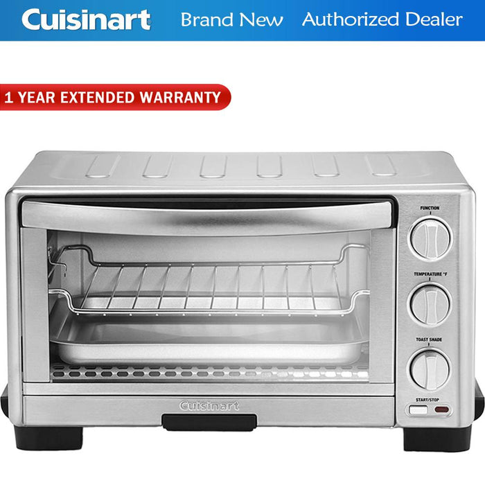 Cuisinart TOB1010 1800-watt Toaster Oven Broiler w/ 1 Year Extended Warranty