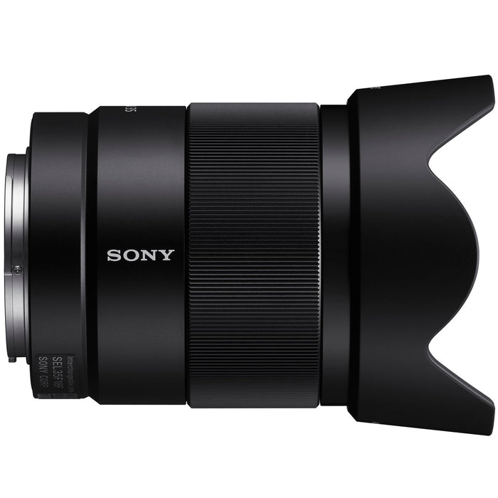 Sony FE 35mm F1.8 E-Mount Prime Lens SEL35F18F for Full-Frame and APS-C Camera Bundle