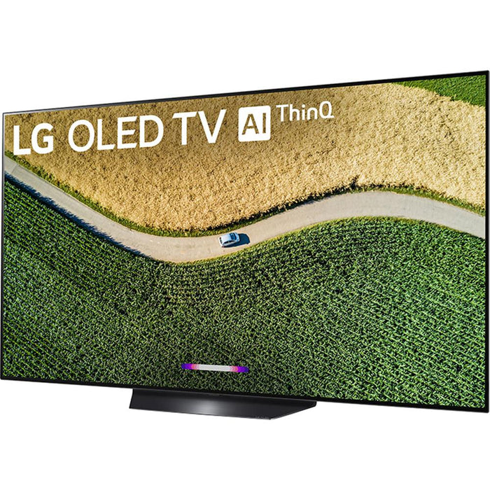 LG OLED55B9PUA B9 55" 4K HDR Smart OLED TV w/ AI ThinQ (2019) + Soundbar Bundle