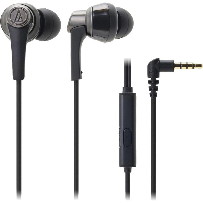 Audio-Technica SonicPro In-Ear Headphones with In-line Mic & Control (ATH-CKR5iS Black)