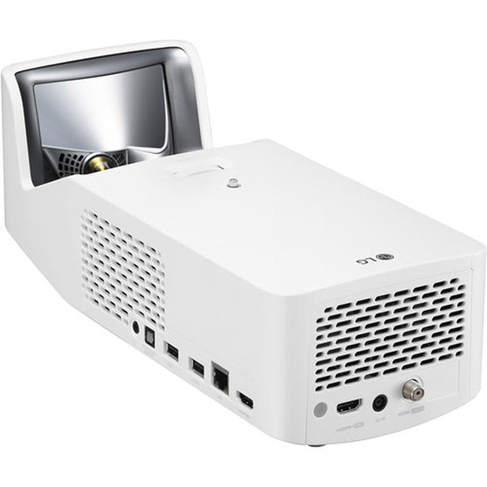 LG HF65LA Full HD 1920 x 1080 Laser Smart Home Theater Projector (White) - Open Box