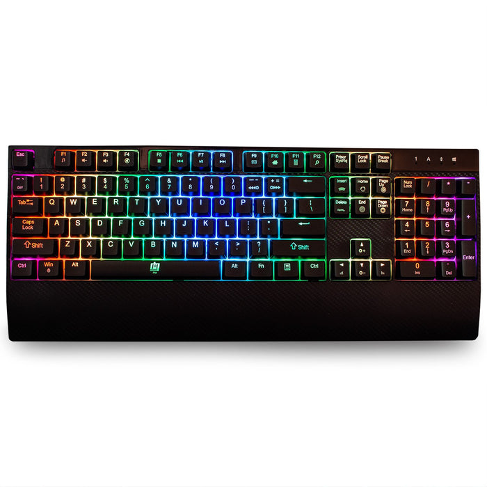 Deco Gear Mechanical RGB Keyboard with RGB Gaming Mouse & Extended Mouse Pad