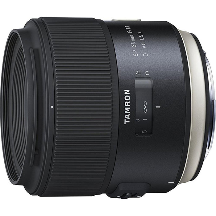 Tamron SP 35mm f/1.8 Di VC USD Lens and TAP-In-Console for Canon Mount Cameras
