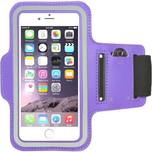 Hashub Goods Sports Running Armband for iPhone 6/Galaxy Alpha/Sony Z3/Moto X in Light Purple