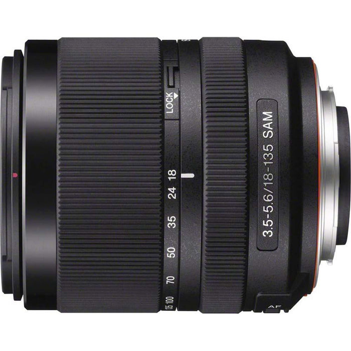 Sony SAL18135 - Zoom Lens - 18-135 mm - f/3.5-5.6 DT SAM Silent Lens - OPEN BOX