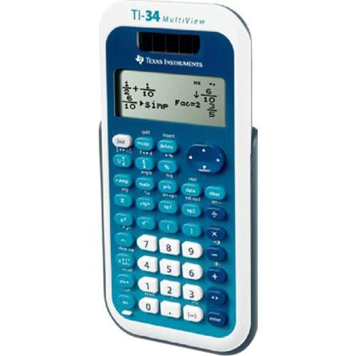 Texas Instruments MultiView Scientific Calculator - 34MV/TBL/1L1/A