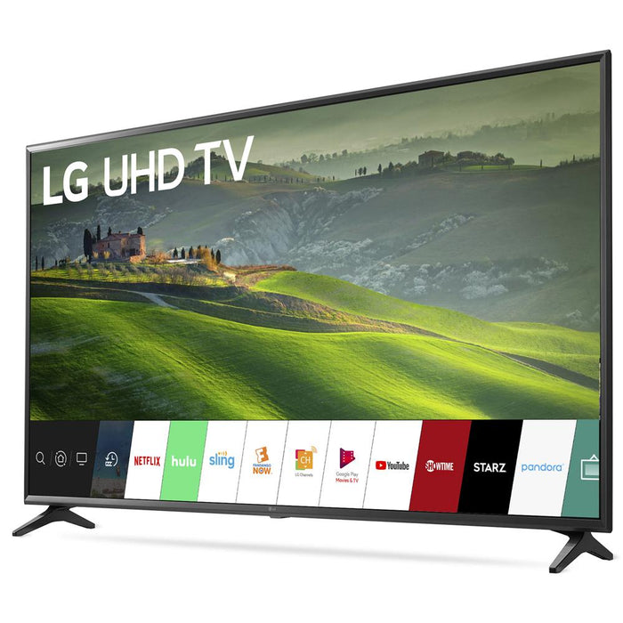 LG 65UM6900 65" 4K UHD Smart TV with TruMotion 120 (2019) + Wall Mount Bundle