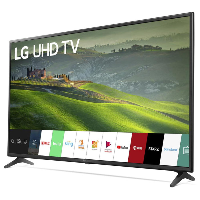 LG 55UM6910 55" HDR 4K UHD Smart IPS LED TV (2019) with Wall Mount Bundle