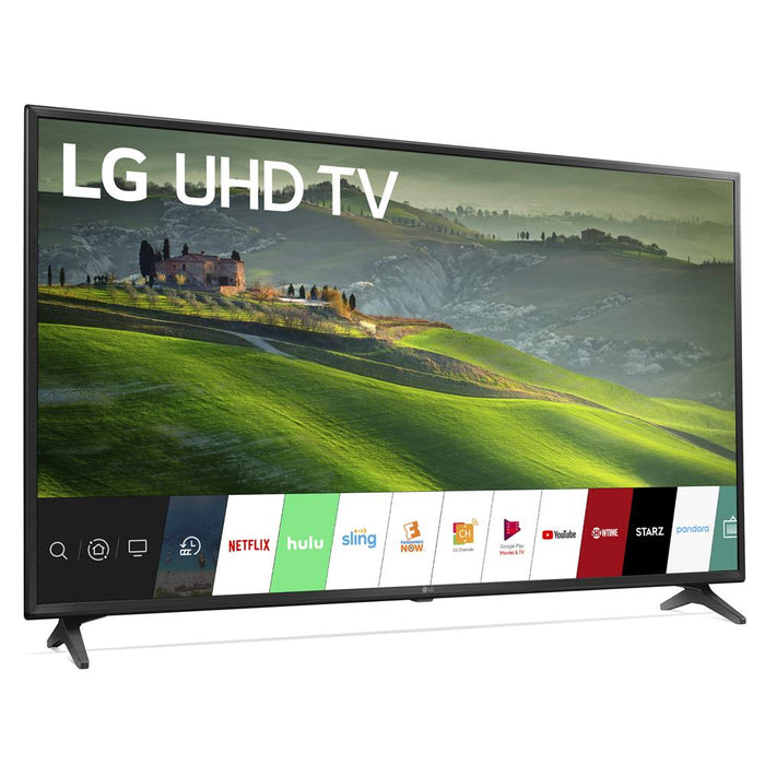 LG 43UM6910 43" HDR 4K UHD Smart IPS LED TV (2019) with Wall Mount Bundle