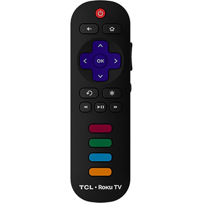 TCL 65S425 65" 4-series 4K UHD Roku Smart TV (2019) w/ Mounting & Hook-Up Bundle
