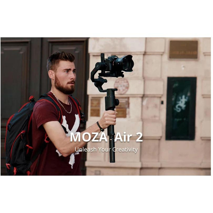 Moza Air 2 3-Axis Handheld Gimbal for Mirrorless and DSLR Cameras Creative Bundle
