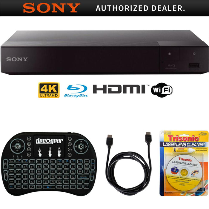 Sony BDP-S6700 4K Upscaling 3D Streaming Blu-ray Disc Player +