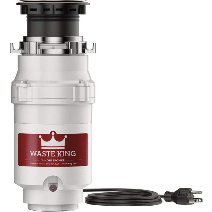 Waste King Legend Series 1/2 HP Continuous Feed Garbage Disposer - 1001
