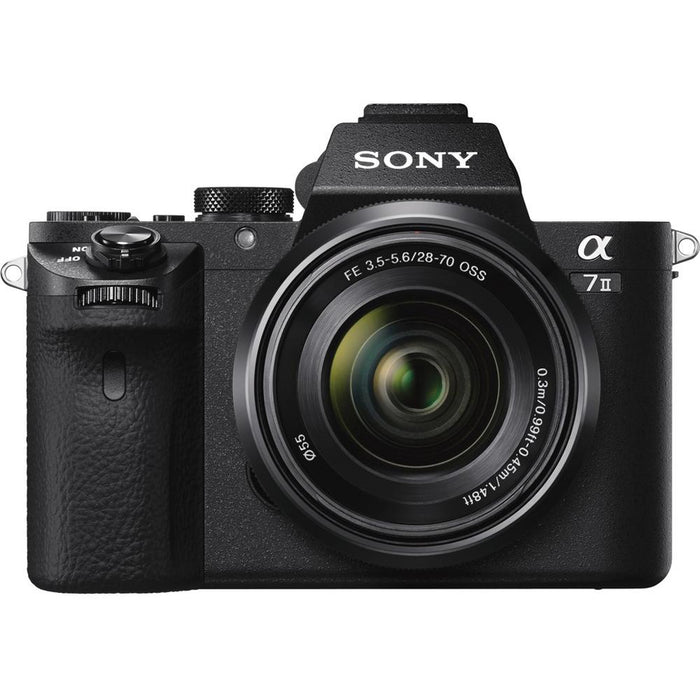 Sony a7 II Mirrorless Camera + 28-70mm Lens + DJI Ronin-S Essentials Filmmaker's Kit