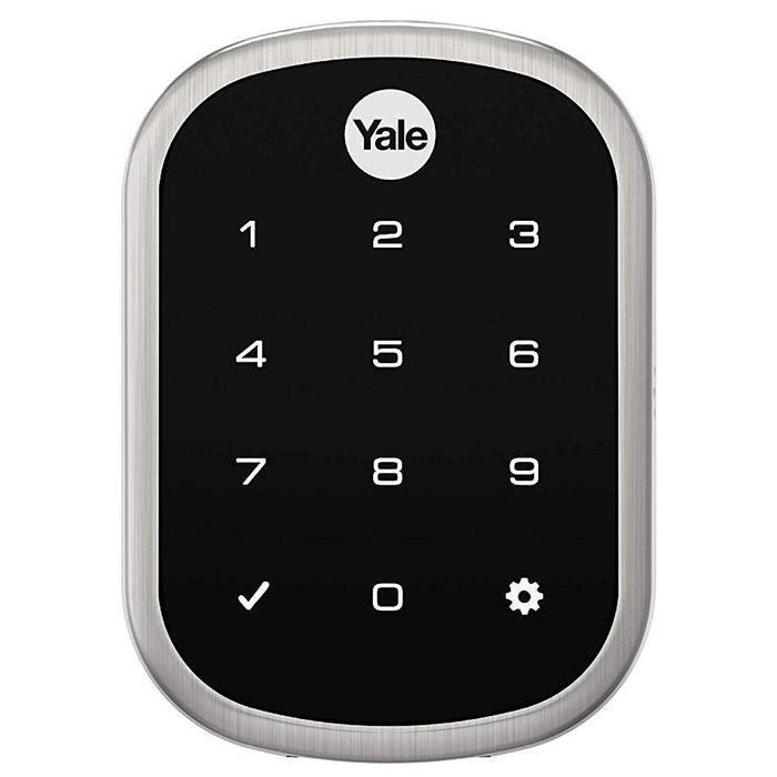 Yale Locks Assure Lock SL Key Free Touchscreen Deadbolt-Satin Nickel (Connected) (YRD256)