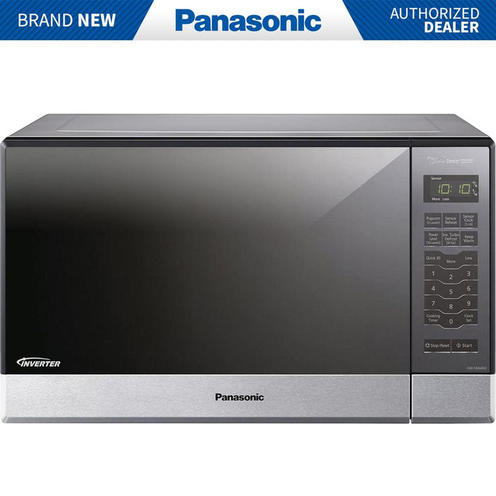 Panasonic 1.2 Cu. Ft. 1200 Watt Stainless Front & Silver Body 5 Tactile