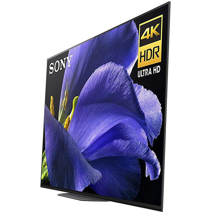 Sony 65-inch MASTER BRAVIA OLED 4K HDR Ultra Smart TV (2019) with Wall Mount Bundle