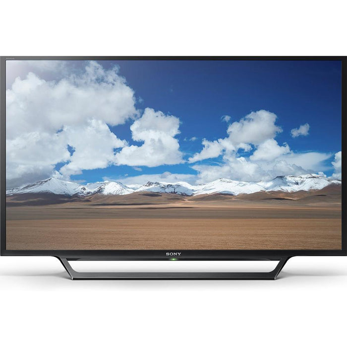 Sony KDL-32W600D 32-Inch Class HD Smart TV with Built-in Wi-Fi w/ Accessories Bundle