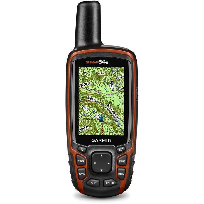 Garmin GPSMAP 64s Worldwide Handheld GPS with 1 Year BirdsEye Subscription 010-01199-10