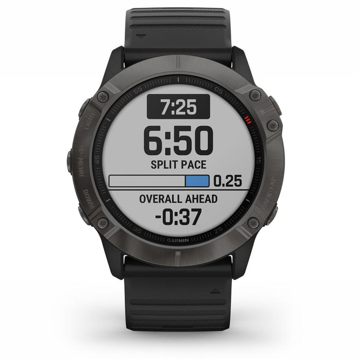 Garmin fenix 6X Sapphire Multisport GPS Smartwatch (Carbon Gray DLC)