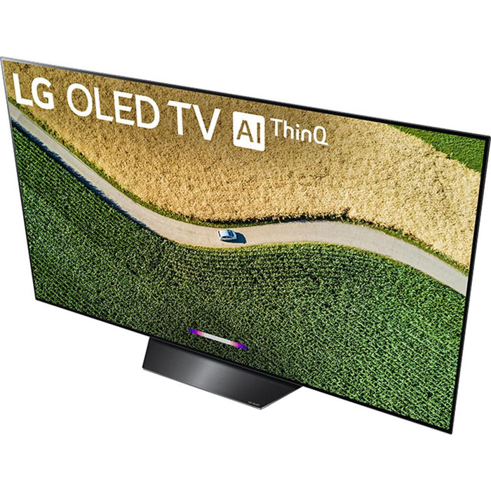 LG B9 55-inch 4K HDR Smart OLED TV (2019) Bundle with Deco Gear Soundbar & more