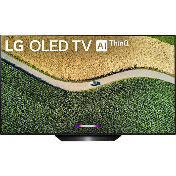 LG B9 55-inch 4K HDR Smart OLED TV (2019) Bundle with Deco Gear Soundbar & more
