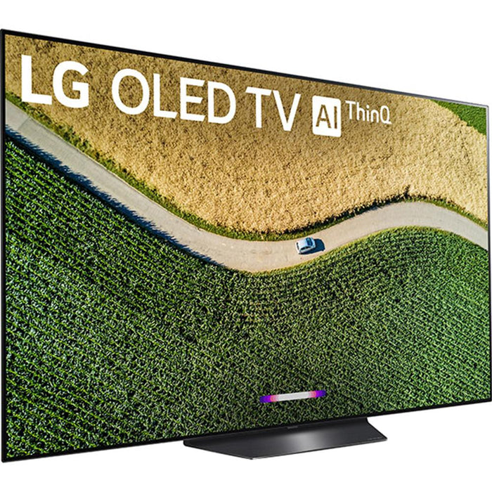 LG B9 65-inch 4K HDR Smart OLED TV (2019) Bundle with Deco Gear Soundbar & more