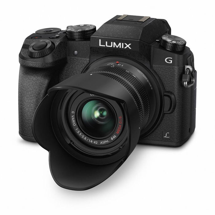 Panasonic  LUMIX G7 4K Digital Camera with LUMIX G VARIO 14-42mm and 45-150mm Lenses