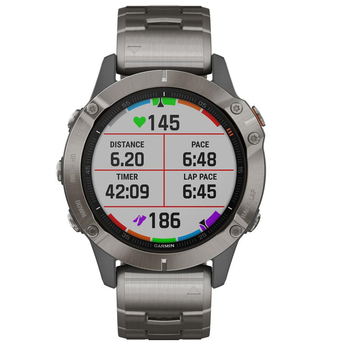 Garmin fenix 6 Sapphire Multisport GPS Smartwatch with Wireless Sport Earbuds & More