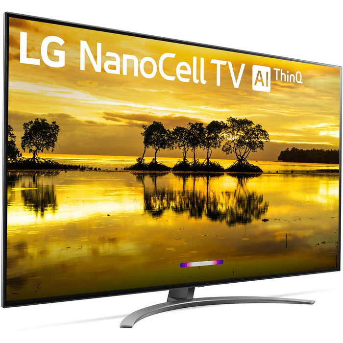 LG 55" 4K HDR Smart LED NanoCell TV with AI ThinQ 2019 Model + Soundbar Bundle