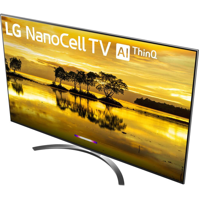 LG 75" 4K HDR Smart LED Nanocell TV w/ AI ThinQ (2019) Bundle with Soundbar & more